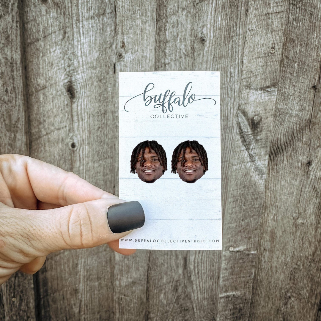 Frank Gore Jr. I Buffalo Bills I Acrylic Earrings
