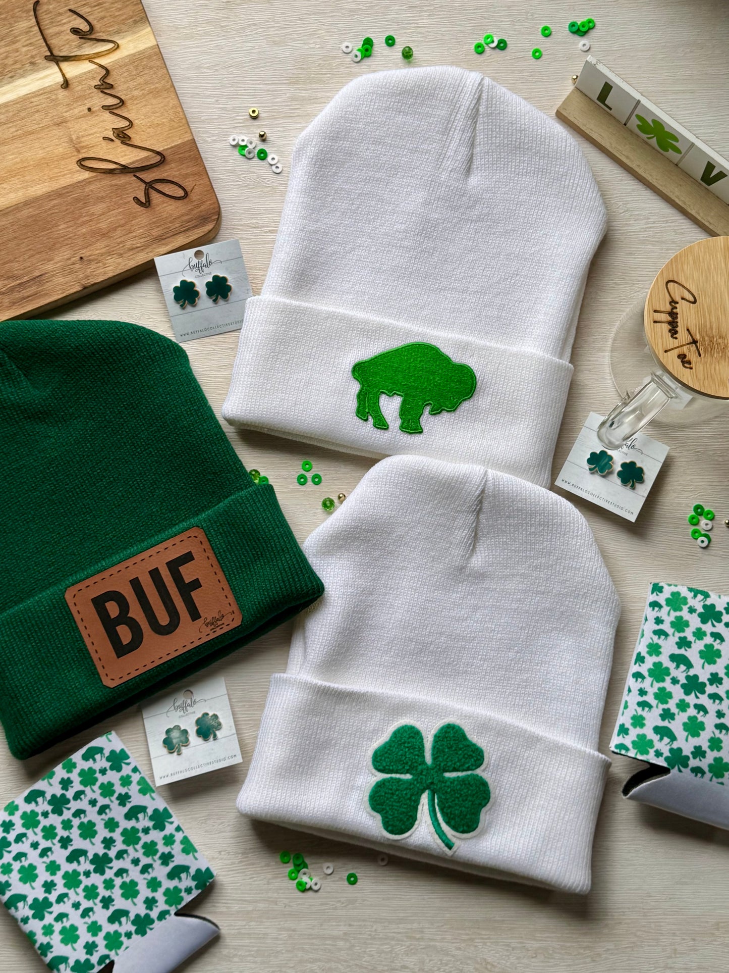 Irish Buffalo Can Sleeve