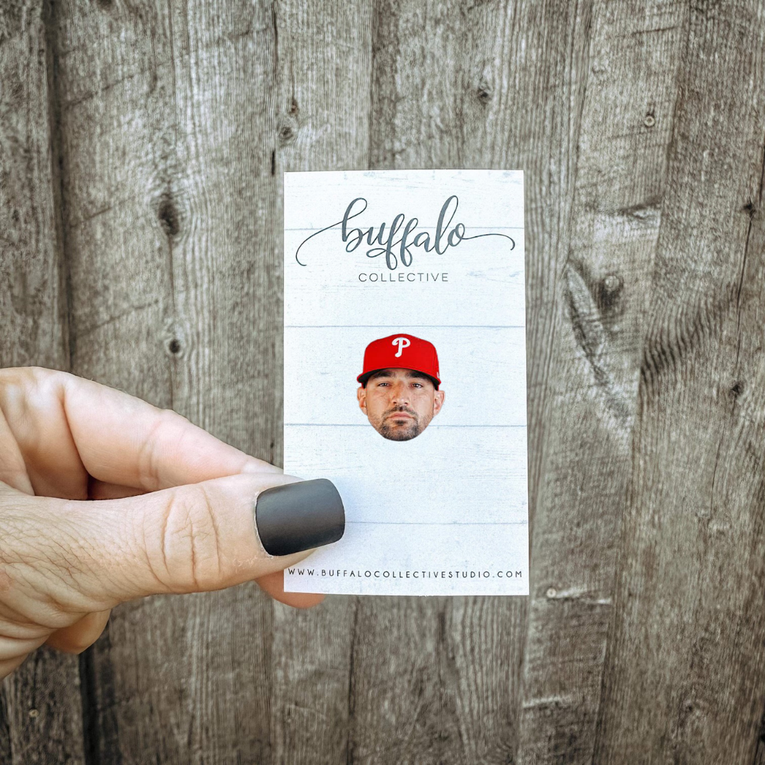 Nick Castellanos Philadelphia Phillies Baseball Hat Pin