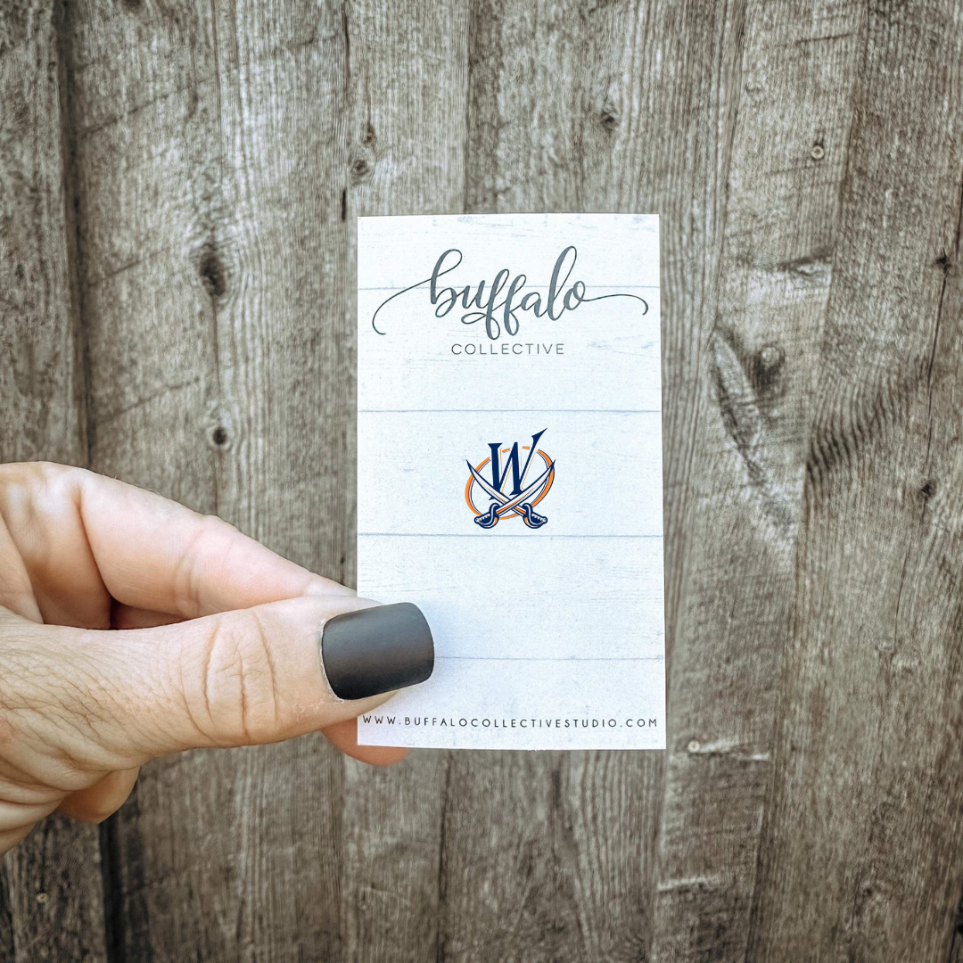 Wheatfield Blades Juniors Hockey Hat Pin