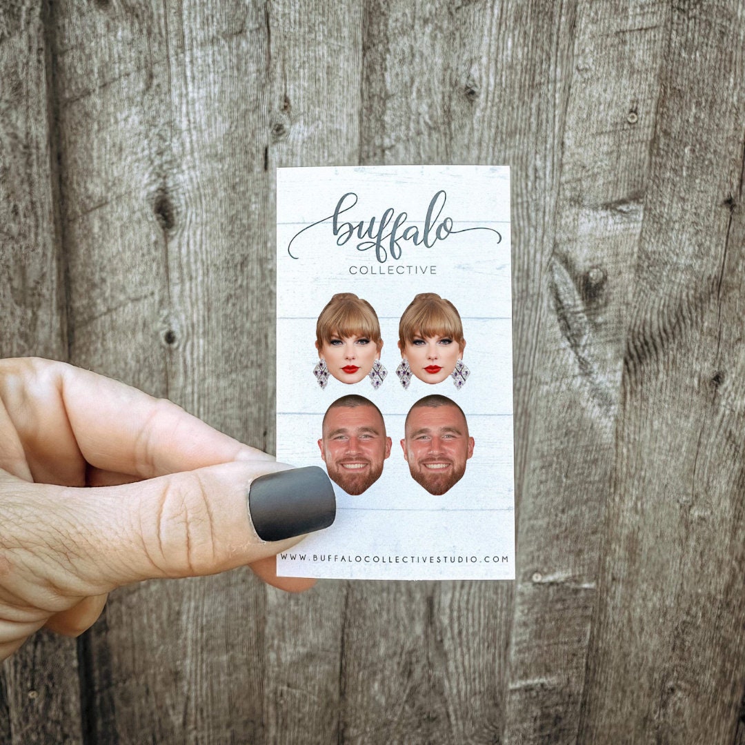 Taylor Swift I Travis Kelce I In my Kansas City Chiefs Boyfriend Era I Gift Earrings