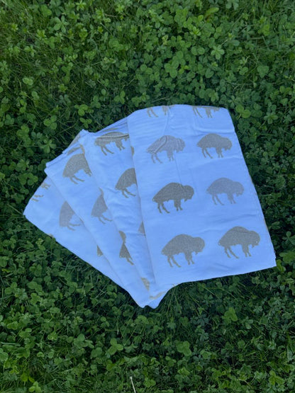 Buffalo Themed Beach TOWEL