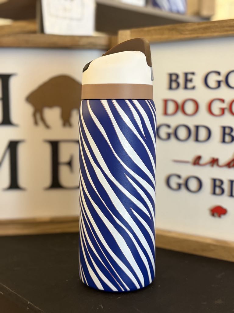 Buffalo Owala Water Bottle 32oz-716 Inspired / Leak-Proof, Insulated, Limited Edition