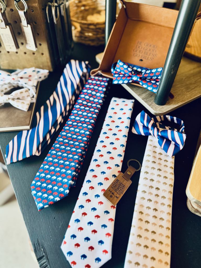 Buffalo Themed NeckTie Tie