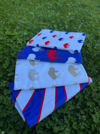 Buffalo Themed Beach TOWEL