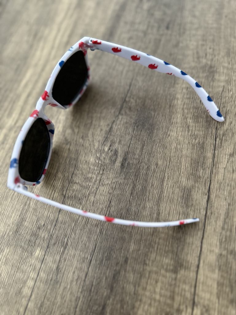 Buffalo Bills Throwback Pattern Red and Blue Sunglasses