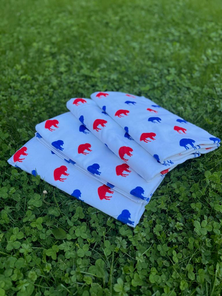 Buffalo Themed Beach TOWEL