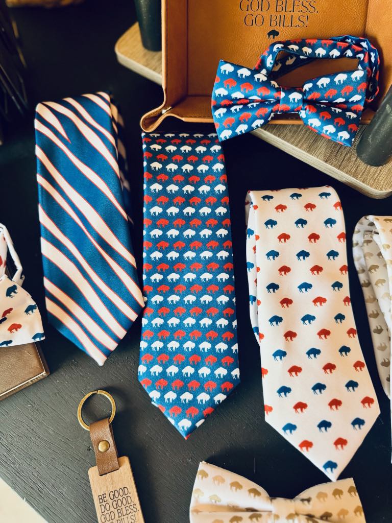 Buffalo Themed NeckTie Tie