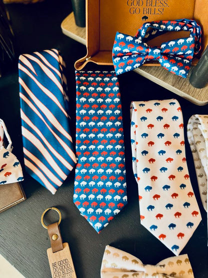 Buffalo Themed NeckTie Tie