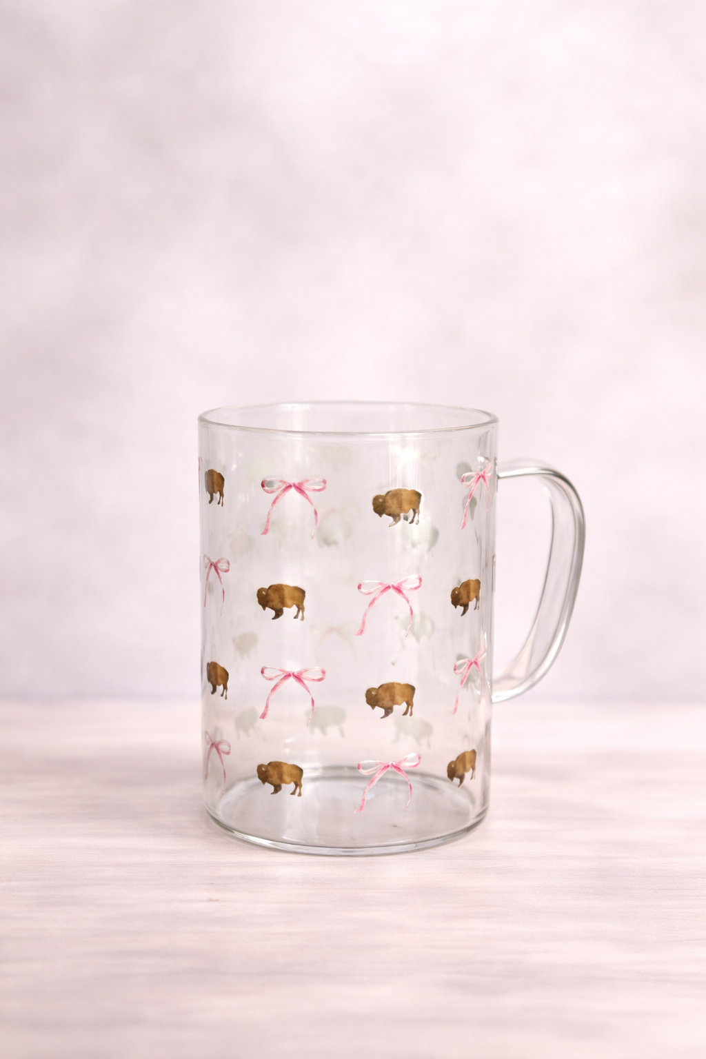 12oz Everyday Glass Mugs – Fun & Festive Designs