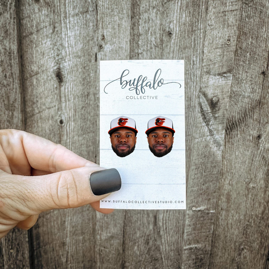 Cedric Mullins Orioles Baseball Earrings