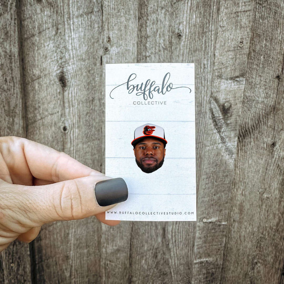 Cedric Mullins Orioles Hat Pin