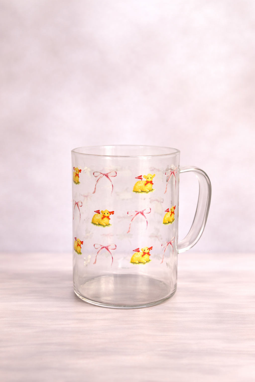 12oz Everyday Glass Mugs – Fun & Festive Designs