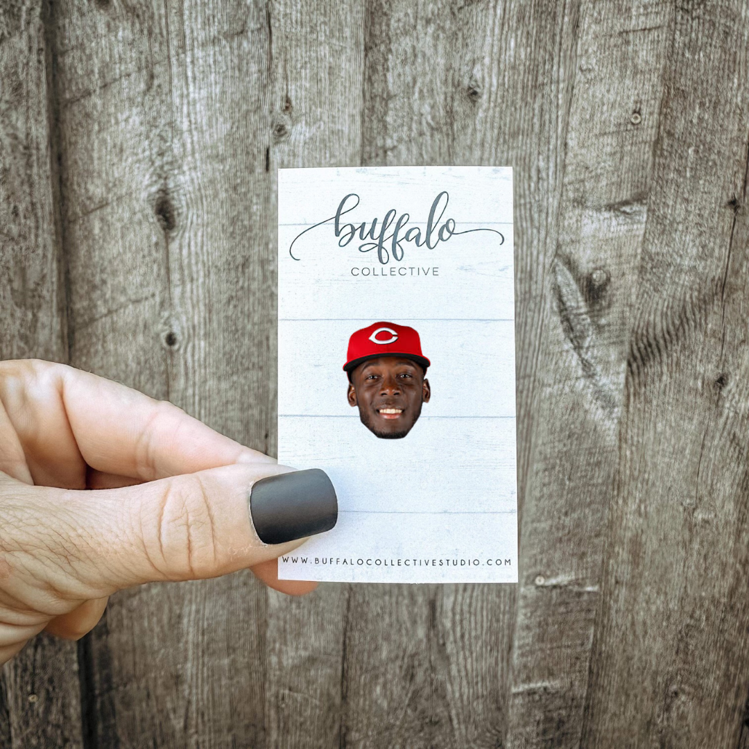 Elly De La Cruz Cincinnati Reds Baseball Hat Pin