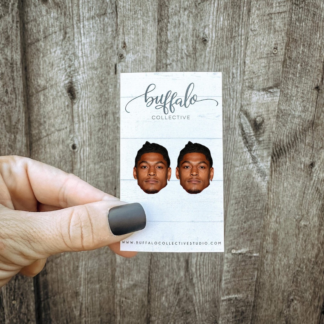 Isiah Pacheco I Kansas City Chiefs I Acrylic Earrings