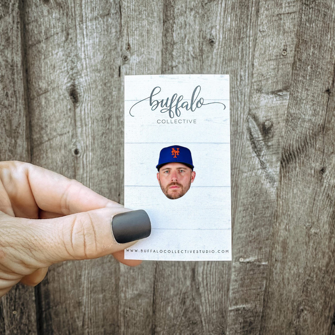 Pete Alonso New York Mets Baseball Hat Pin