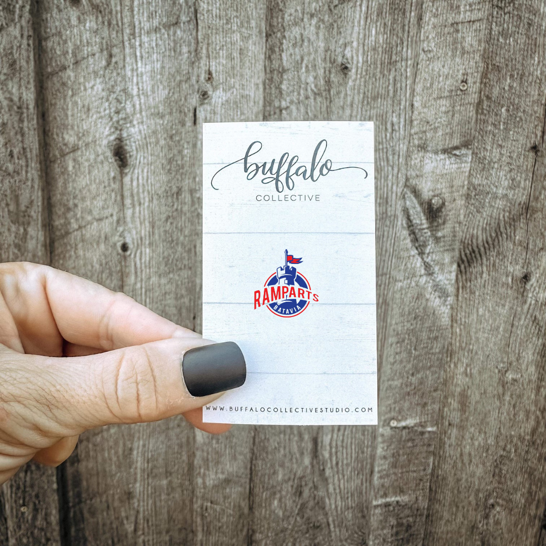 Ramparts Juniors Hockey Hat Pin