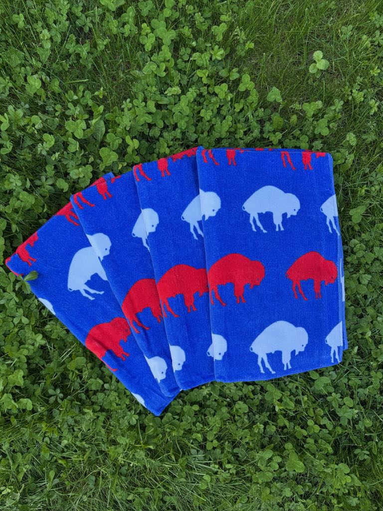 Buffalo Themed Beach TOWEL