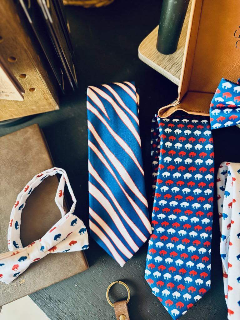 Buffalo Themed NeckTie Tie