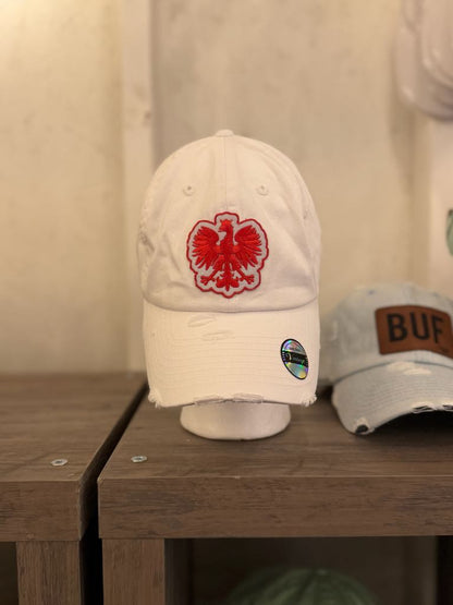 Vintage Distressed Dyngus Day Baseball Caps