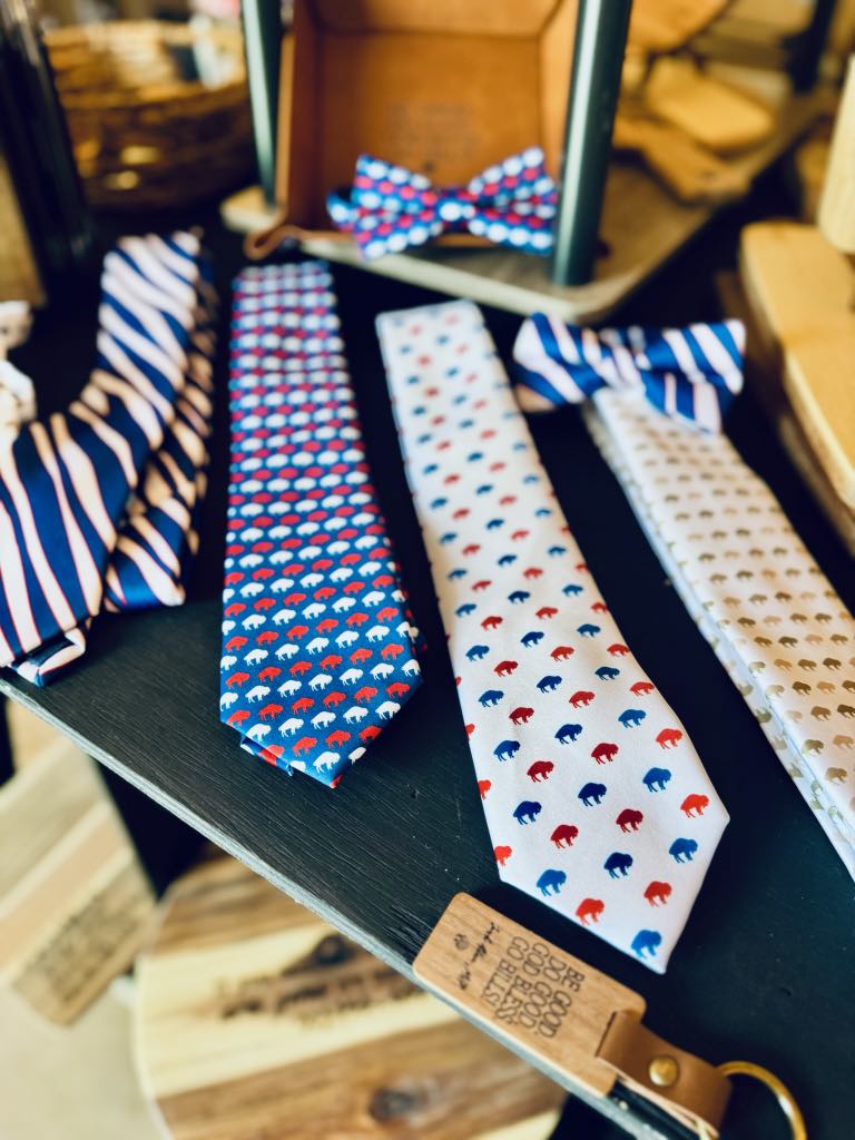 Buffalo Themed NeckTie Tie