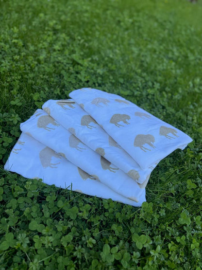 Buffalo Themed Beach TOWEL