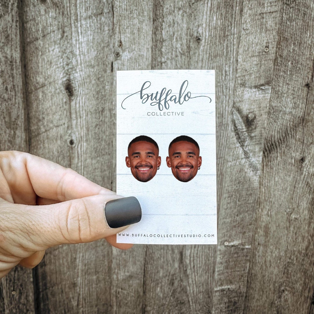 Jalen Hurts I Philadelphia Eagles I Acrylic Earrings