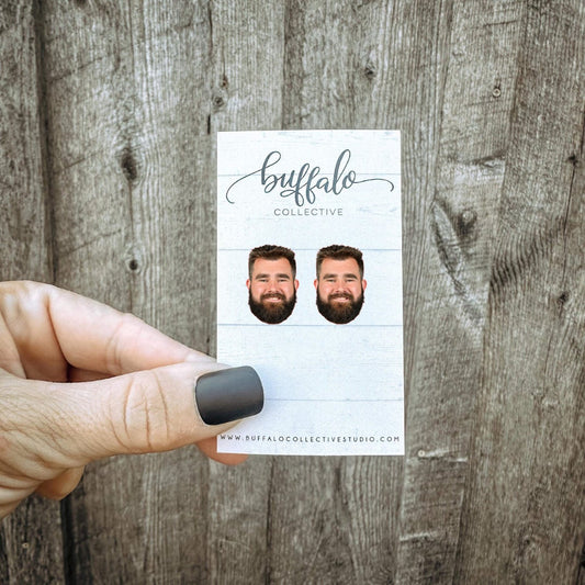 Jason Kelce I Philadelphia Eagles I Acrylic Earrings | Sexiest Man Alive